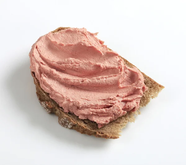 Bread and pate — Stock Photo, Image