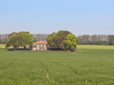 English country farm clipart