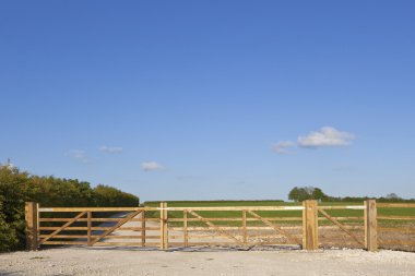 New farm gate clipart