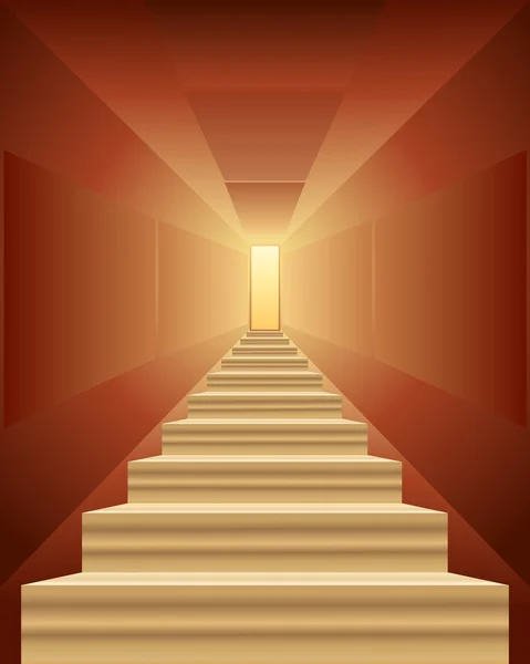 Staircase — Stock Vector