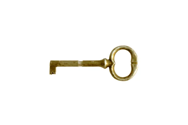 Χρυσό κλειδί σκελετός — Φωτογραφία Αρχείου