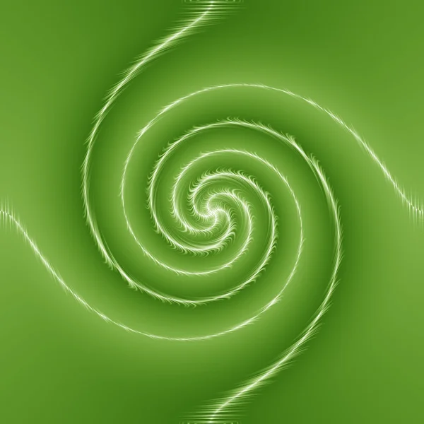 녹색 소용돌이 배경 — 스톡 사진