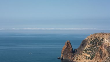 Fotoğraf cape Karadeniz kıyısında