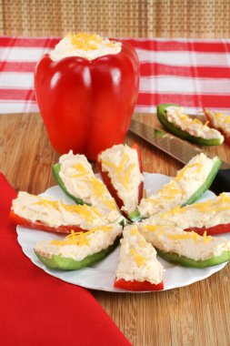 Stuffed Pepper Appetizers clipart