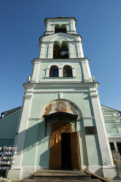 Tsaritsino museum and reserve in Moscow. View of the Church — Stock Photo, Image