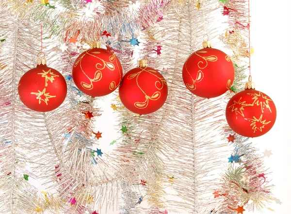 Christmas decoration on white background. — Stock Photo, Image