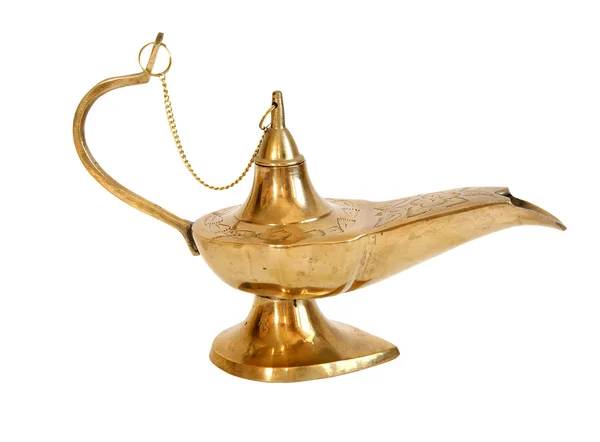 Vaso di rame nazionale arabo orientale per incenso — Foto Stock