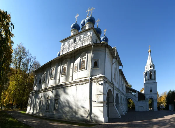 Moscow, Federacja Rosyjska, Kolomenskoje. Kościół Matki Bożej Kazańskiej (dzielnicy Vasastan). — Zdjęcie stockowe