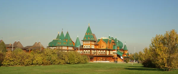 stock image Wooden palace in Kolomenskoe. Moscow, Russia