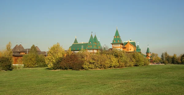 kolomenskoe ahşap sarayda. Moscow, Rusya Federasyonu