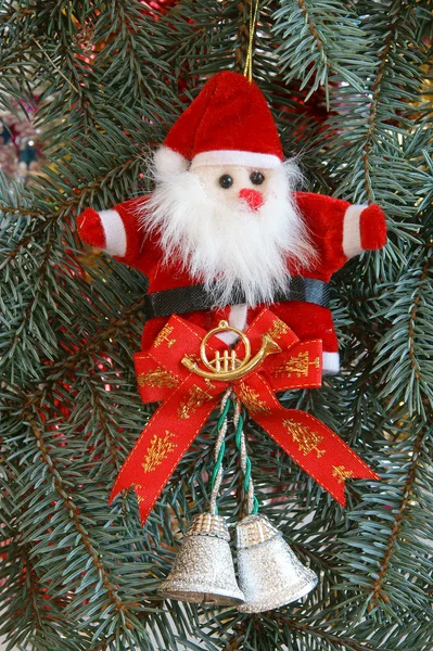 Färgglad Juldekoration eller leksaker för julgran — Stockfoto
