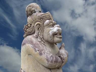 Endonezya, bali, balijsky induistsky heykel