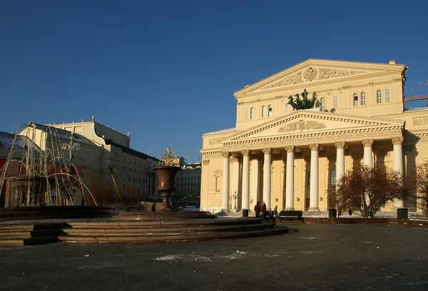 Μπολσόι θέατρο, Μόσχα, Ρωσία — Φωτογραφία Αρχείου