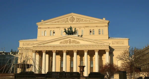 Bolshoi theatre, Moskva, Rusko — Stock fotografie