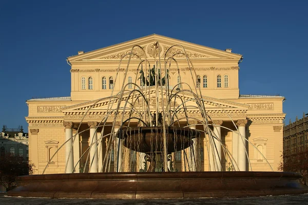 莫斯科大剧院，莫斯科，俄罗斯 — 图库照片