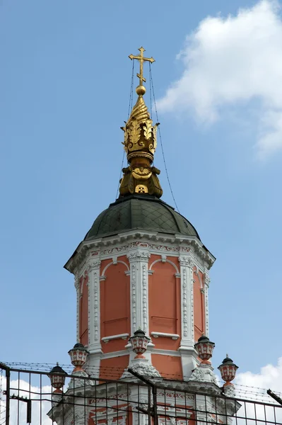 Mensjikov toren, de kerk van aartsengel Gabriël (1707), Moskou — Stockfoto