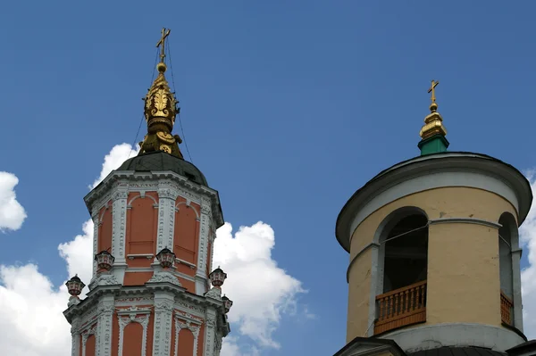 Menshikov-torony, a templom Gábriel arkangyal (1707), moscow — Stock Fotó