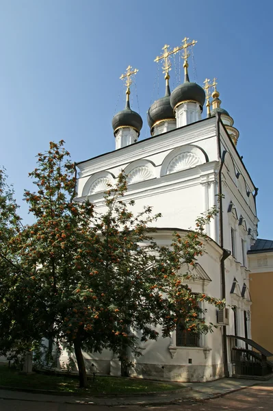 Nikolaikirche in Tolmachi in der staatlichen Tretjakow-Galerie, Moskau, — Stockfoto
