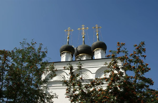 Devlet tretyakov Galerisi, Moskova tolmachi Aziz Nikolaos Kilisesi, — Stok fotoğraf