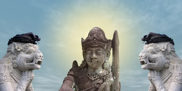 Indonezja, bali, balijsky induistsky rzeźby — Zdjęcie stockowe