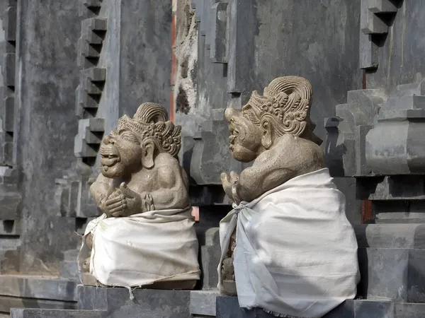 Indonesien, bali, balijsky induistsky skulptur — Stockfoto