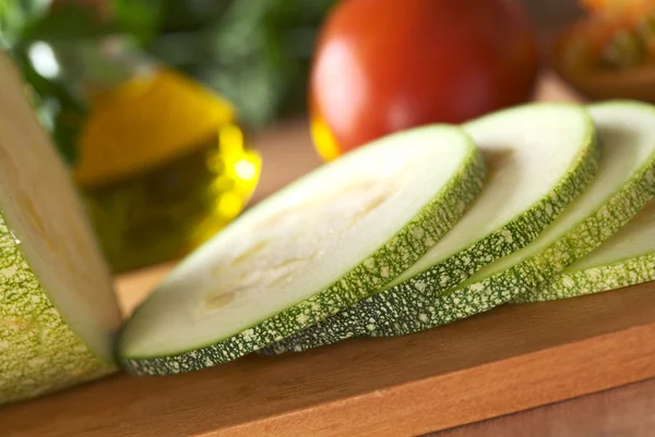 Fette di zucchine — Foto Stock