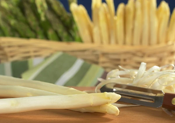 stock image White Asparagus