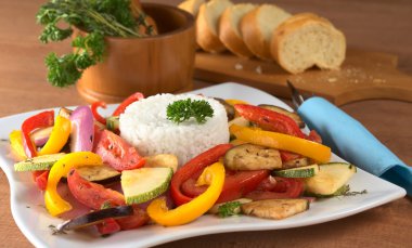 Ratatouille pirinç