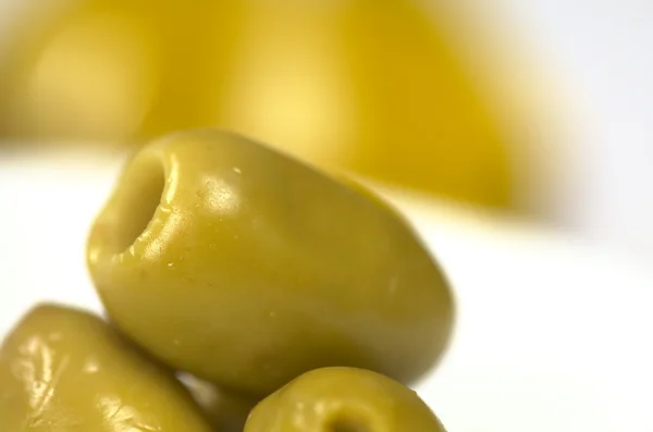 Zelená oliva — Stock fotografie