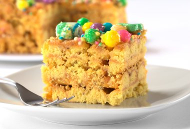 Peruaanse taart genaamd turron