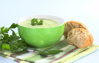 Potato Soup with Herbs clipart