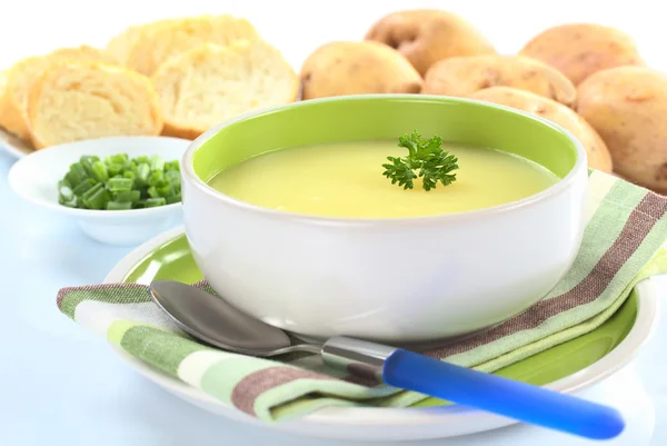 Zupa ziemniaczana — Zdjęcie stockowe