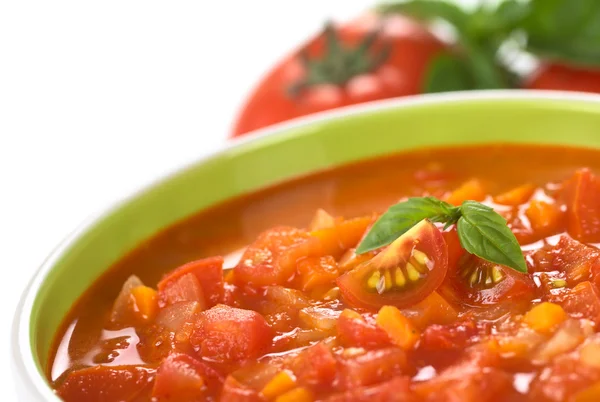 Суп из помидоров — стоковое фото