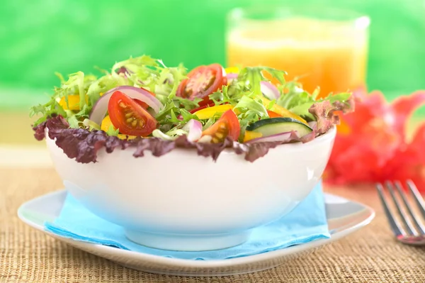 Salada mista fresca — Fotografia de Stock