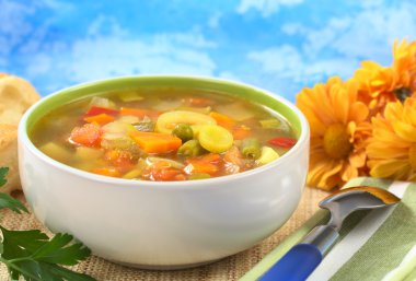 Fresh Vegetable Soup clipart