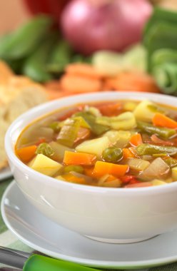 Fresh Vegetable Soup clipart