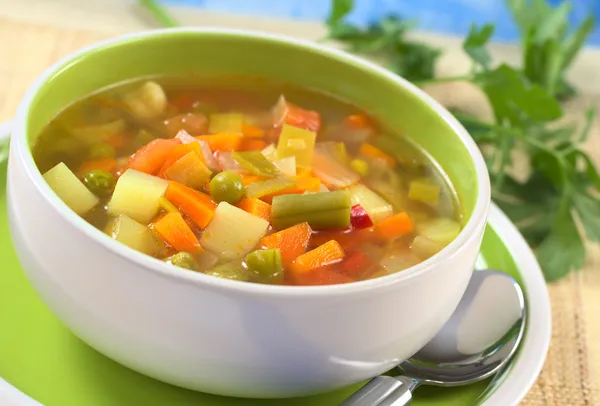 新鲜蔬菜汤 — 图库照片