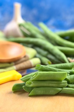 Raw Green Beans clipart