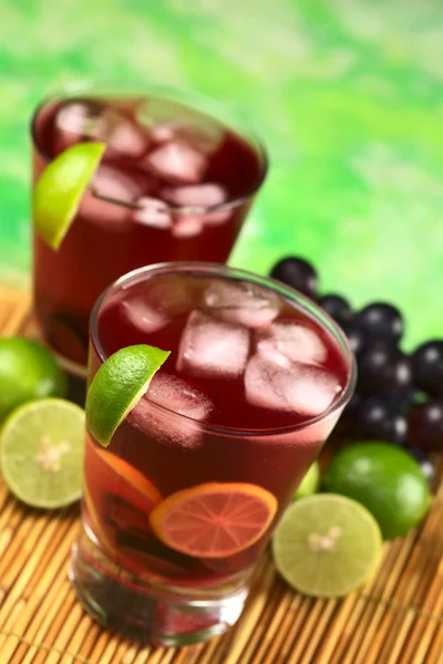 Limonada de uva refrescante — Foto de Stock