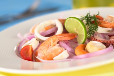 Seafood Salad clipart
