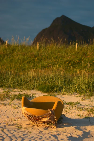 Fotel z widokiem na morze — Zdjęcie stockowe