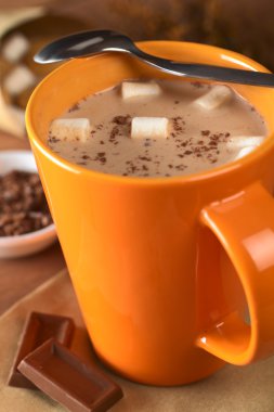 Hot Chocolate with Marshmallows clipart