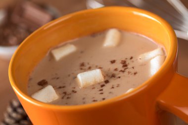 Hot Chocolate with Marshmallows clipart