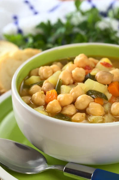 Chickpea Soup Royalty Free Stock Photos