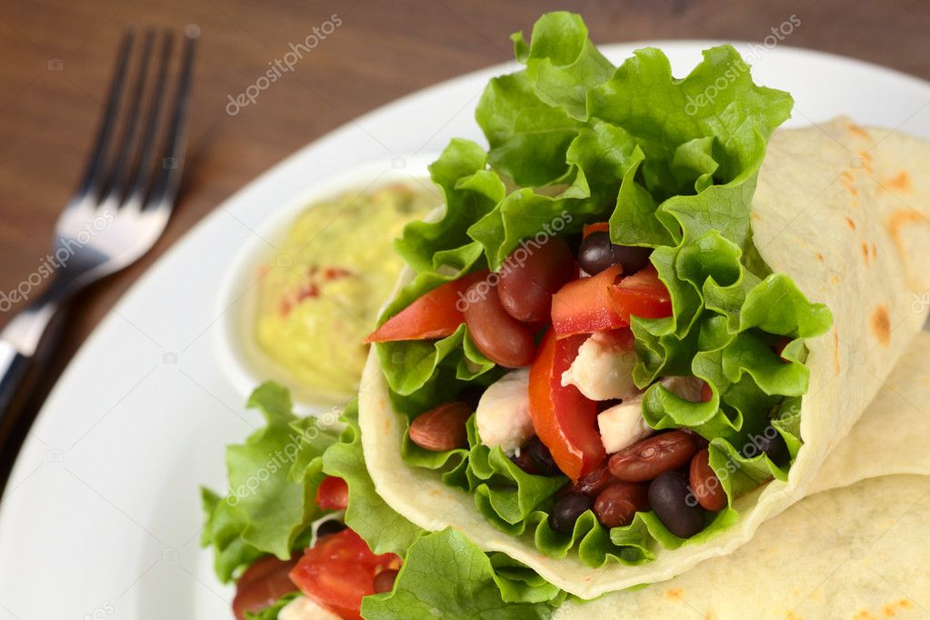 Mexican Tortilla Wraps — Stock Photo © ildi_papp 6565459