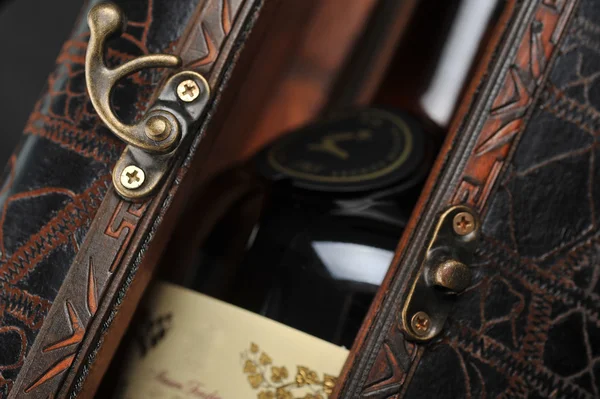 Cognac bottle — Stock Photo, Image