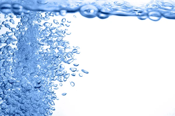 Bolhas e água — Fotografia de Stock