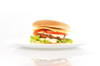 göğsü hamburger