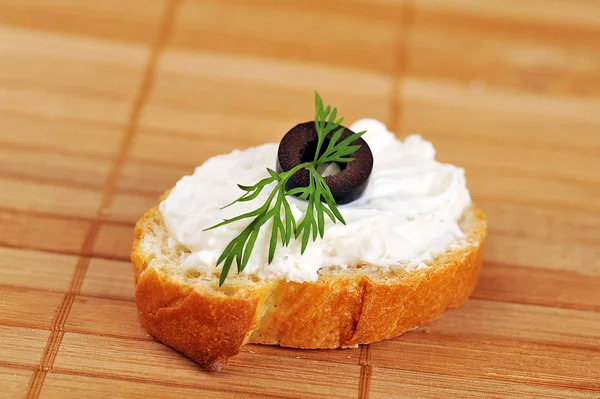 Sanduíche de pão torrado — Fotografia de Stock