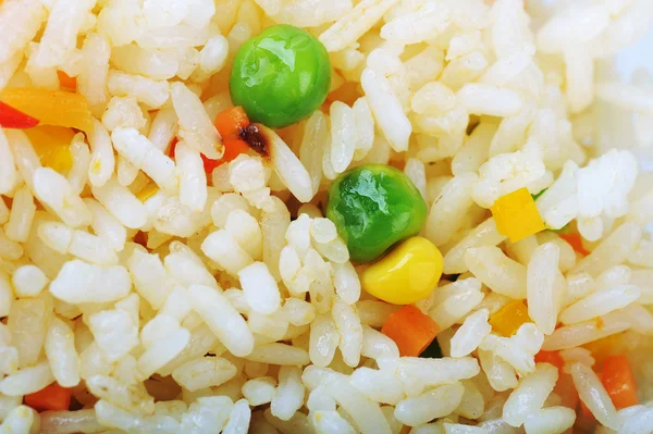 Ryż z groszkiem — Zdjęcie stockowe